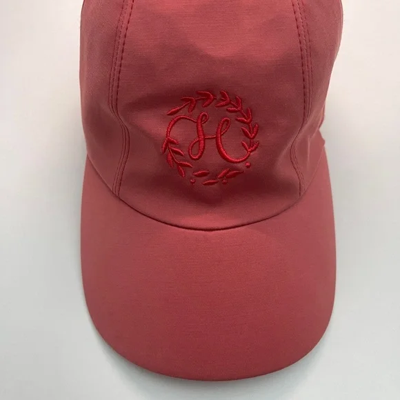 Hermes cap Davis H Primavera Cotton Baseball Cap Hat Size 56 Roseboise cotton - Picture 7 of 15